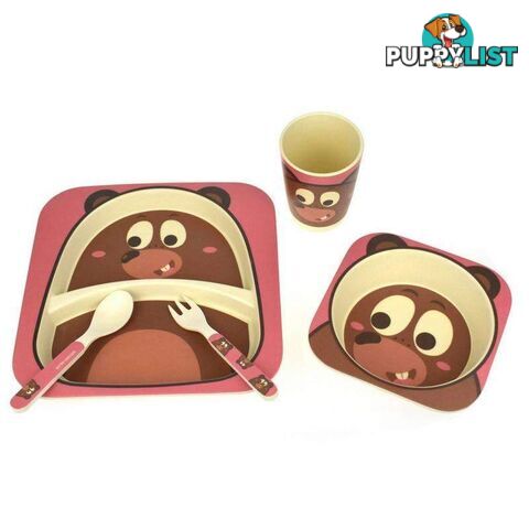 BAMBOOZOO DINNERWARE BEAR 5PCS