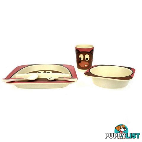 BAMBOOZOO DINNERWARE BEAR 5PCS