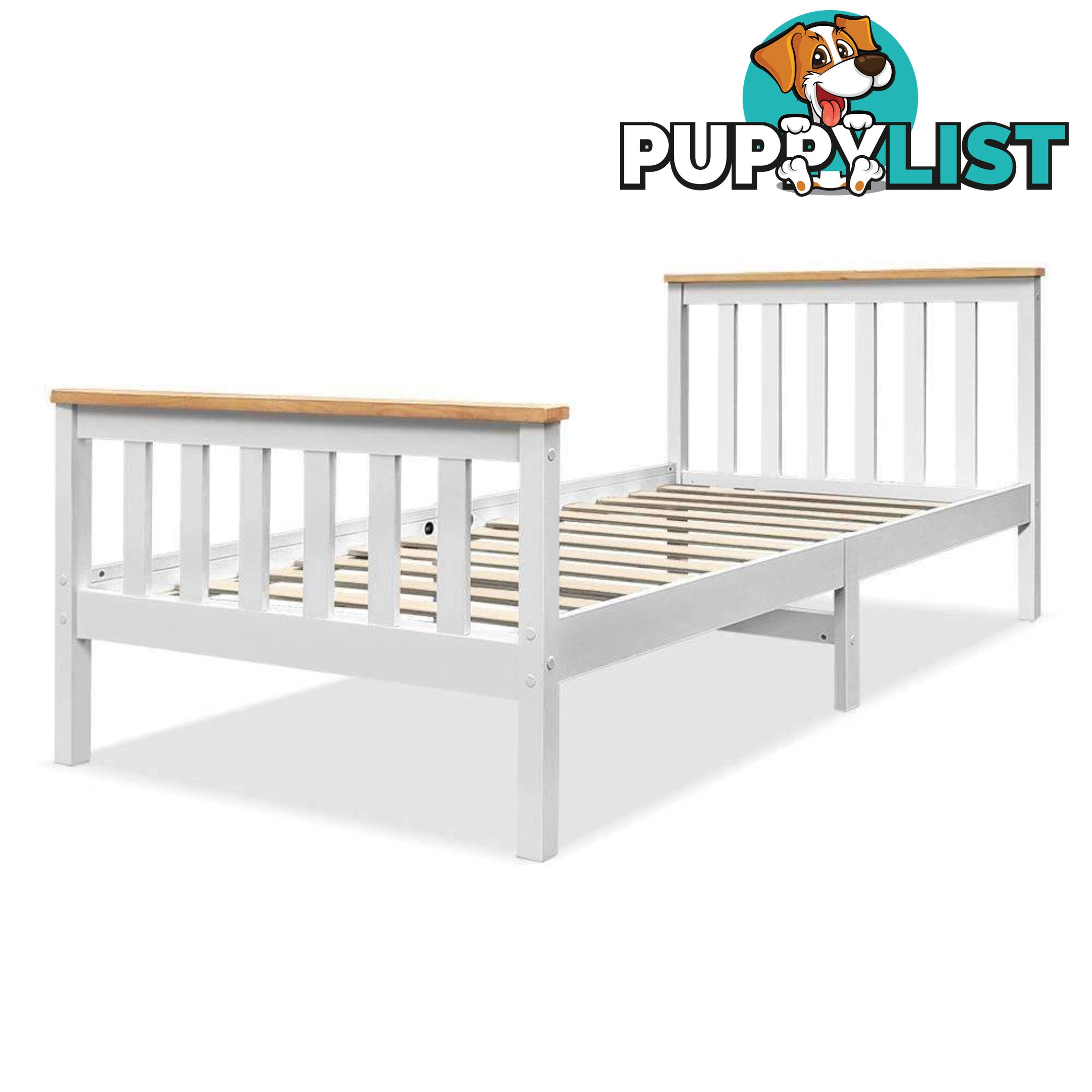 Artiss Single Wooden Bed Frame