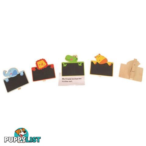 ANIMAL MAGNET CLIP BLACKBOARD