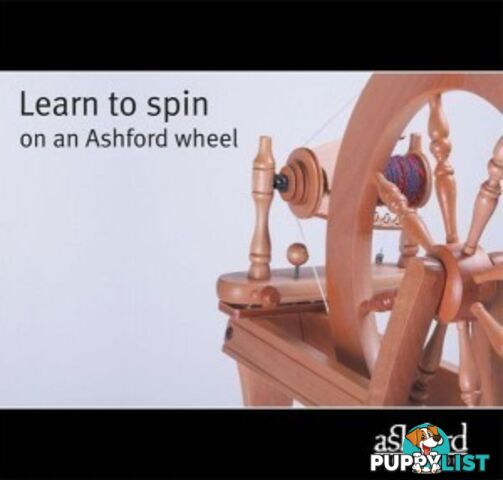 Learn to Spin on an Ashford Wheel - Ashford - MPN: LTS