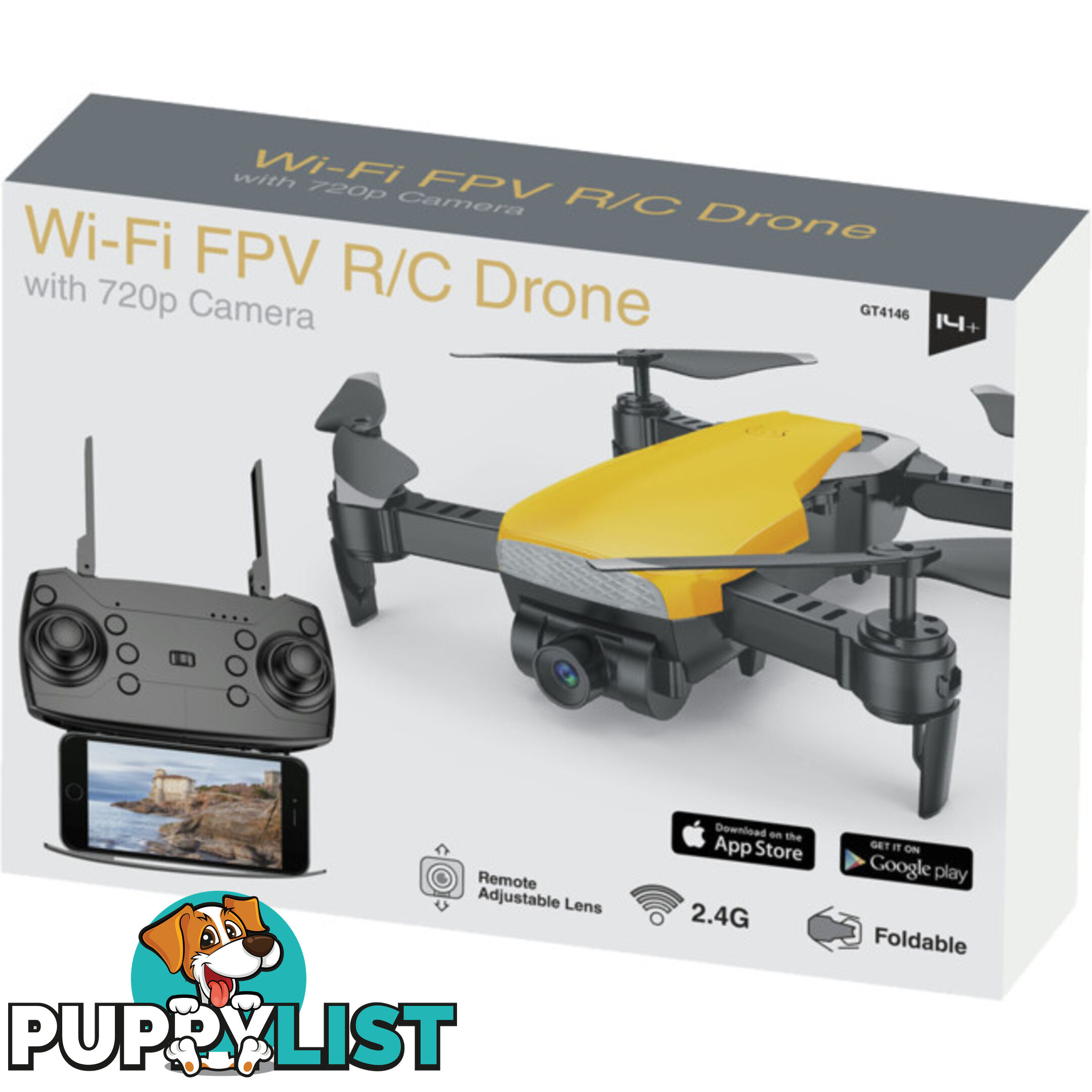 720P FPV WIFI CONTROLLED DRONE  Brand: 