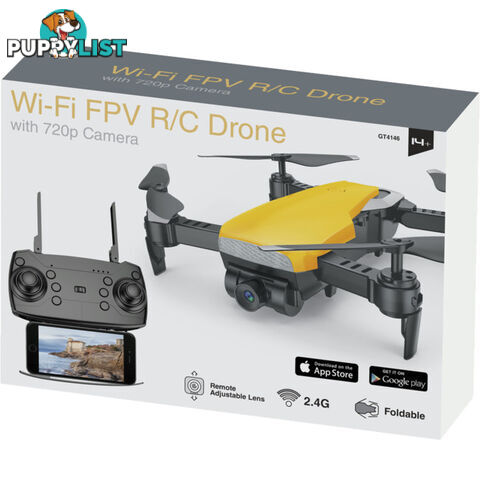 720P FPV WIFI CONTROLLED DRONE  Brand: 