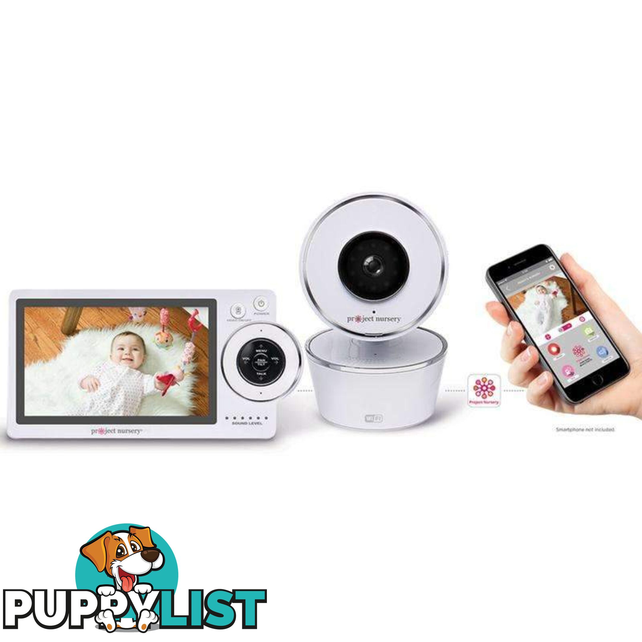 5" WiFi Video Baby Monitor w/ Remote Access