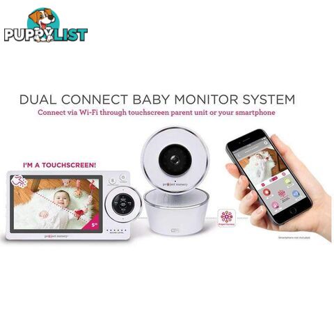 5" WiFi Video Baby Monitor w/ Remote Access