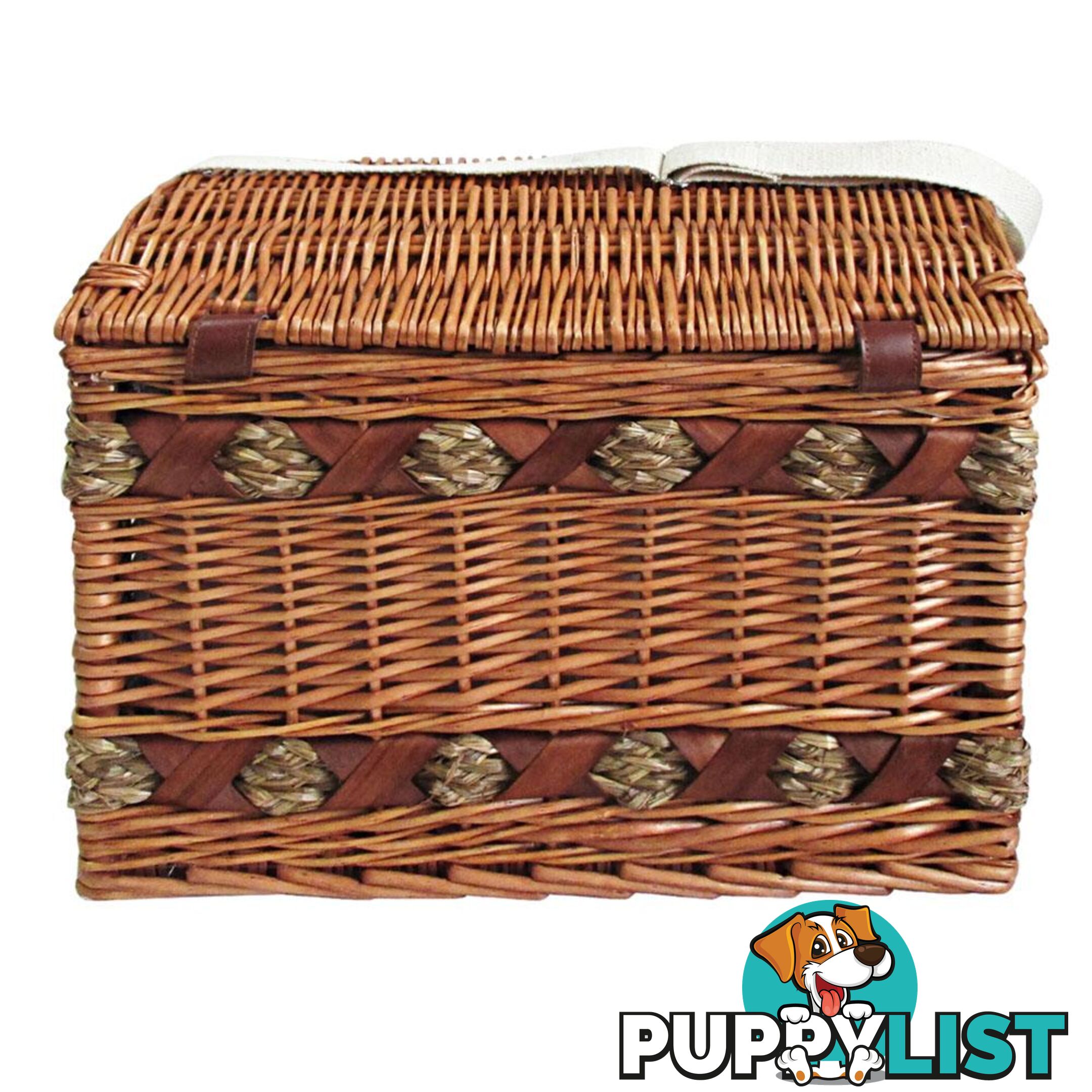 Alfresco 4 Person Picnic Basket Deluxe Outdoor Corporate Blanket Park