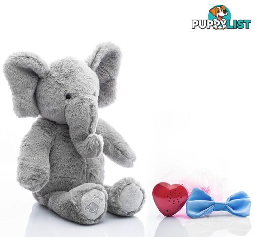 Baby Beats Heartbeats Plush Elephant