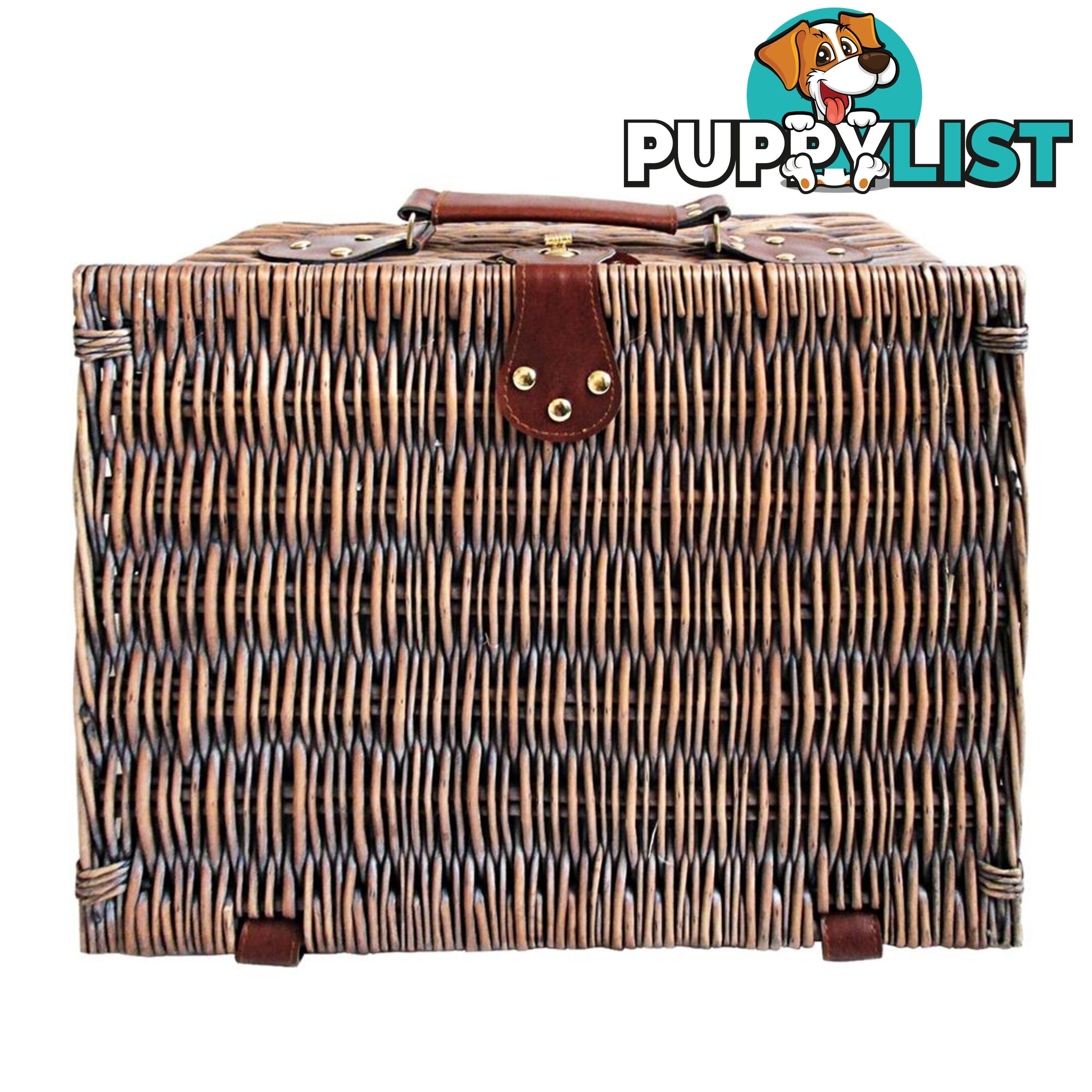 Alfresco 4 Person Picnic Basket Deluxe Corporate Gift Blanket