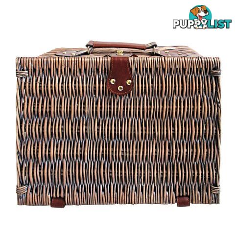 Alfresco 4 Person Picnic Basket Deluxe Corporate Gift Blanket