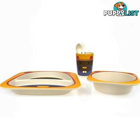 BAMBOOZOO DINNERWARE BEAVER