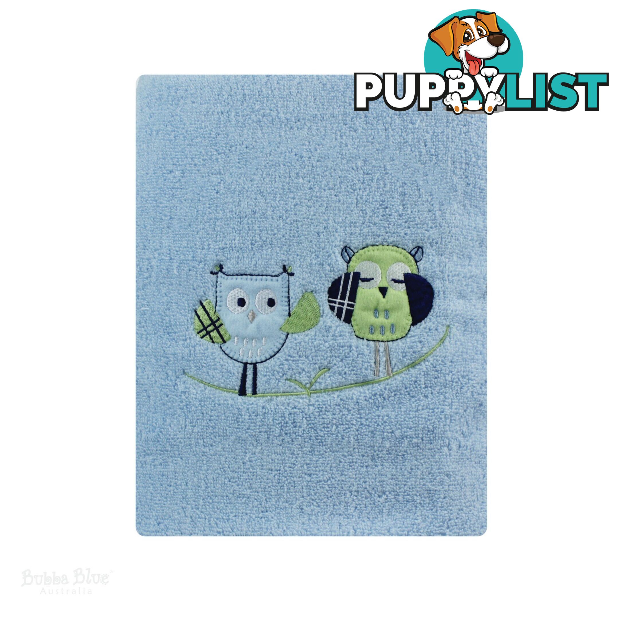 Boy Baby Owl Bath Towel