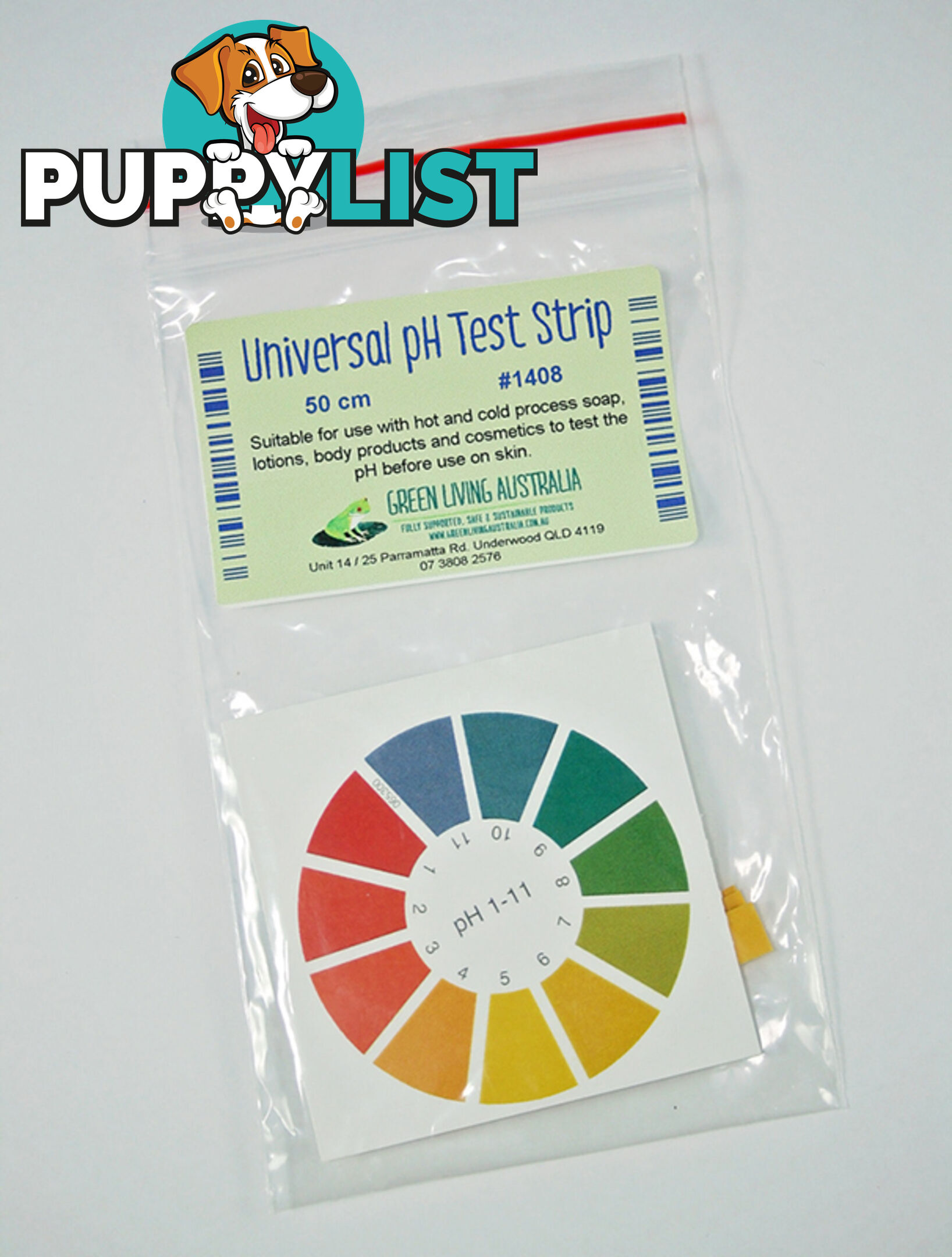 Universal Indicator pH Test Strip - MPN: 1408-ALL