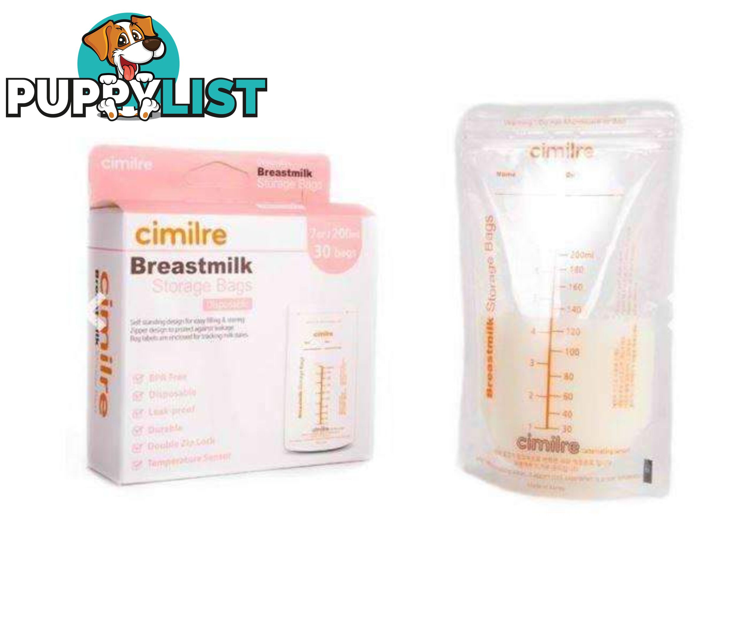 Cimilre Milk Storage Bag