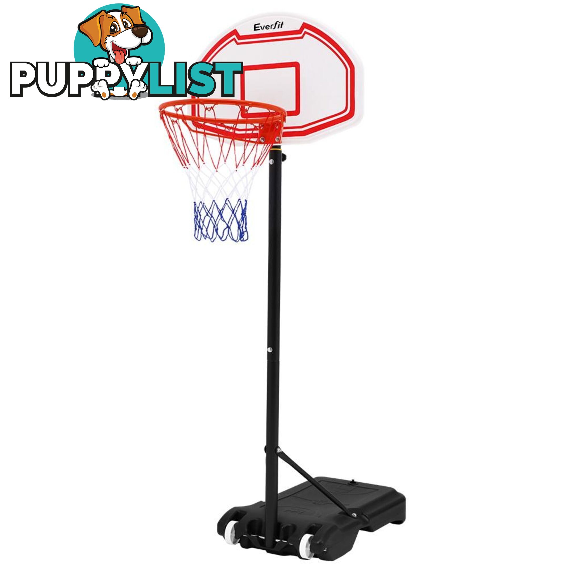 2.1M Adjustable Portable Basketball Stand Hoop System