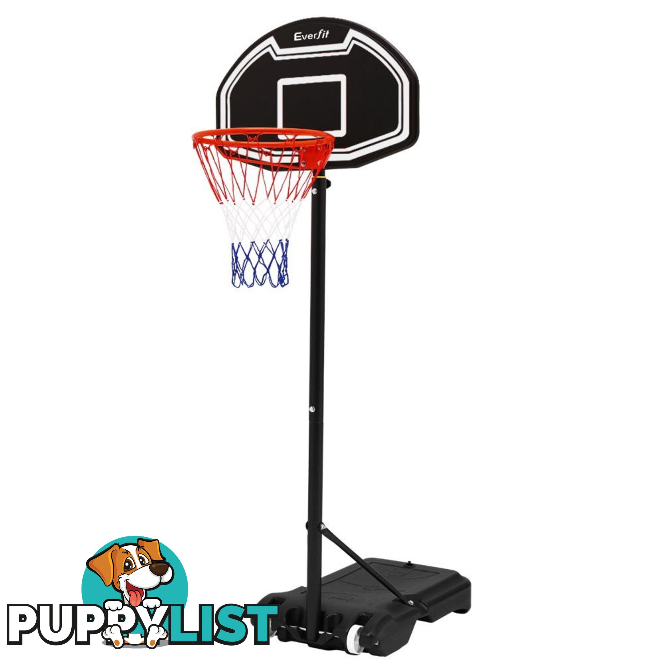 2.1M Adjustable Portable Basketball Stand Hoop System