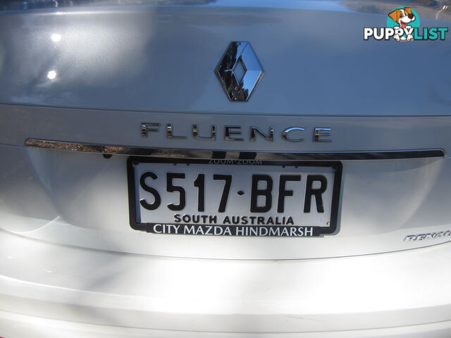 2012 Renault Fluence L38PHASE2 PRIVILEGE Sedan Automatic