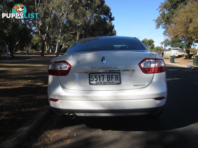 2012 Renault Fluence L38PHASE2 PRIVILEGE Sedan Automatic