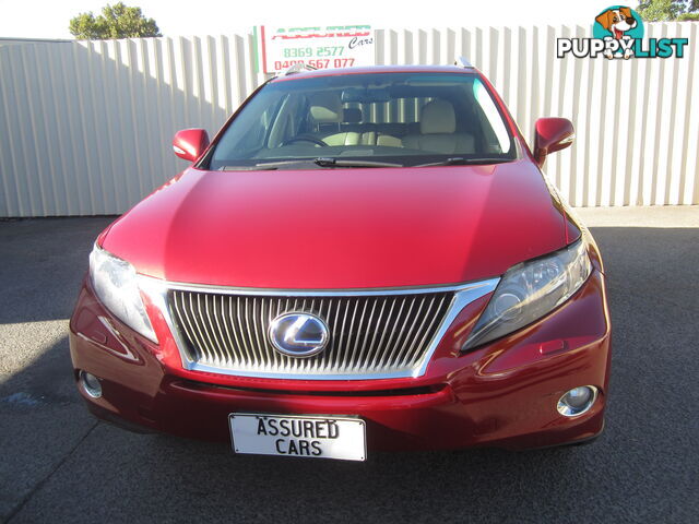 2009 Lexus RX 450H SPORTS SUV Automatic