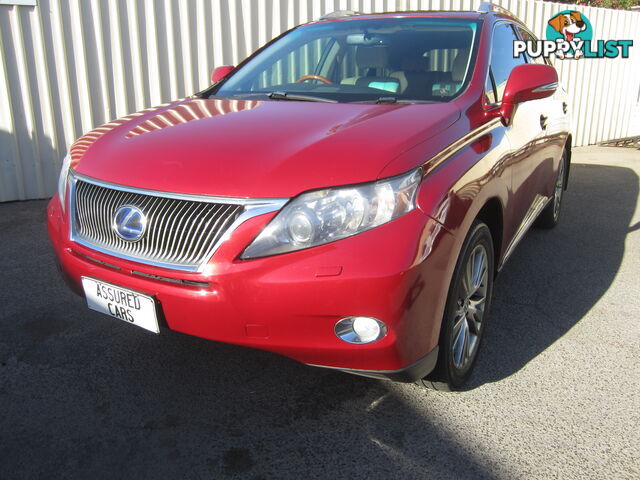 2009 Lexus RX 450H SPORTS SUV Automatic