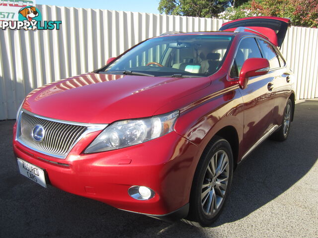 2009 Lexus RX 450H SPORTS SUV Automatic