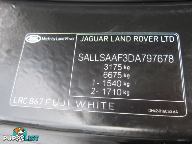 2013 Land Rover Range Rover Sport L320 SDV6 Wagon Automatic