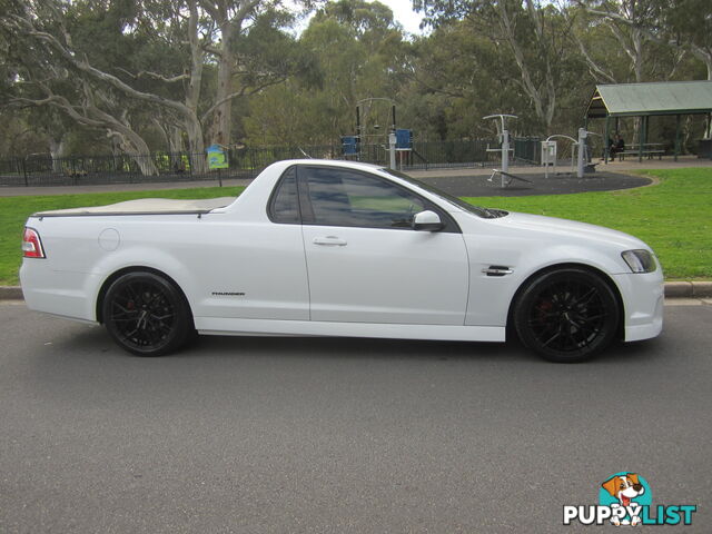 2012 Holden Commodore VE II MY12 SV6 THUNDER Ute Automatic