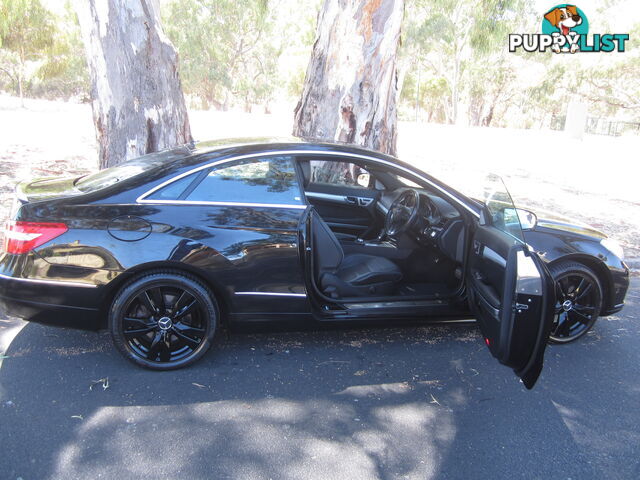 2009 Mercedes-Benz E-Class C207 E 350 AVANTGARDE Coupe Automatic