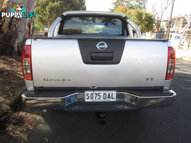 2014 Nissan Navara D40 ST Ute Manual