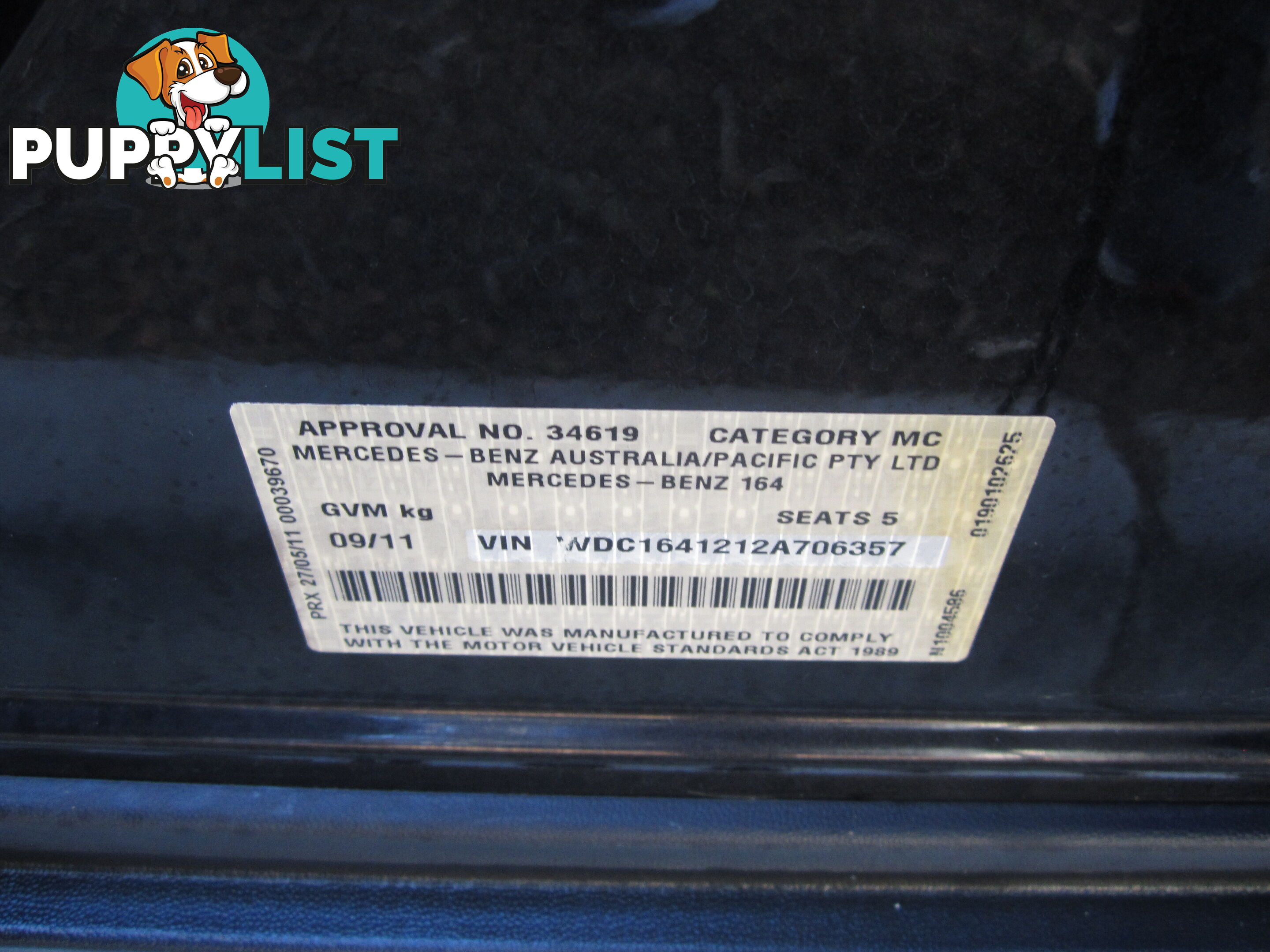 2011 Mercedes-Benz M-Class W164 SUV Automatic