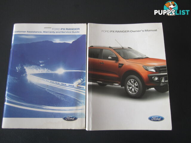 2012 Ford Ranger PX XL Ute Manual