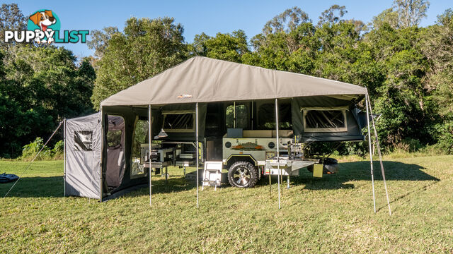 PLENTY-X DOUBLE FOLDING CAMPER TRAILER