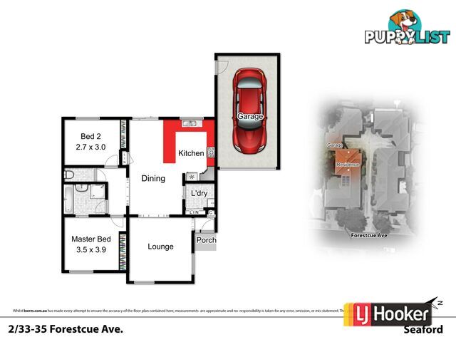 Unit 2/33-35 Fortescue Avenue SEAFORD VIC 3198