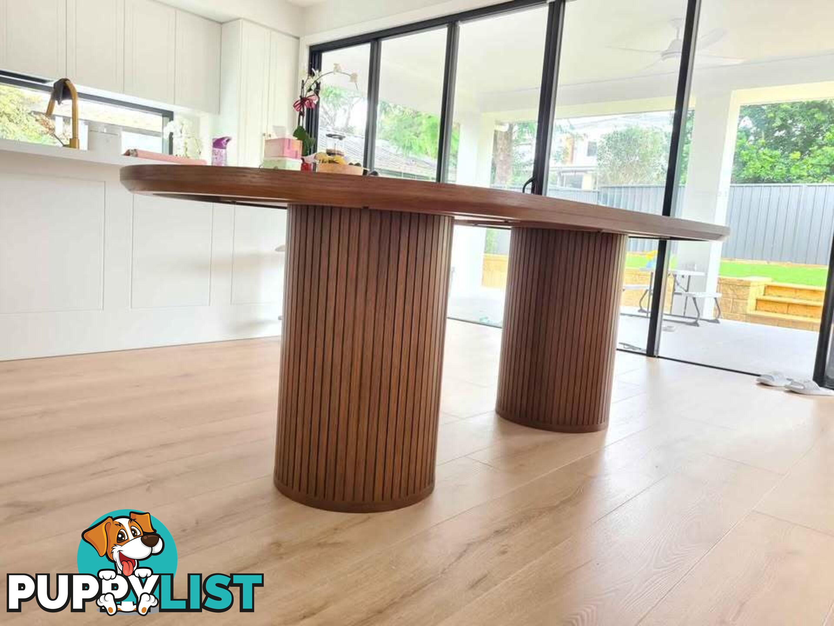 Castlery Harper Dining Table - Chestnut Colour