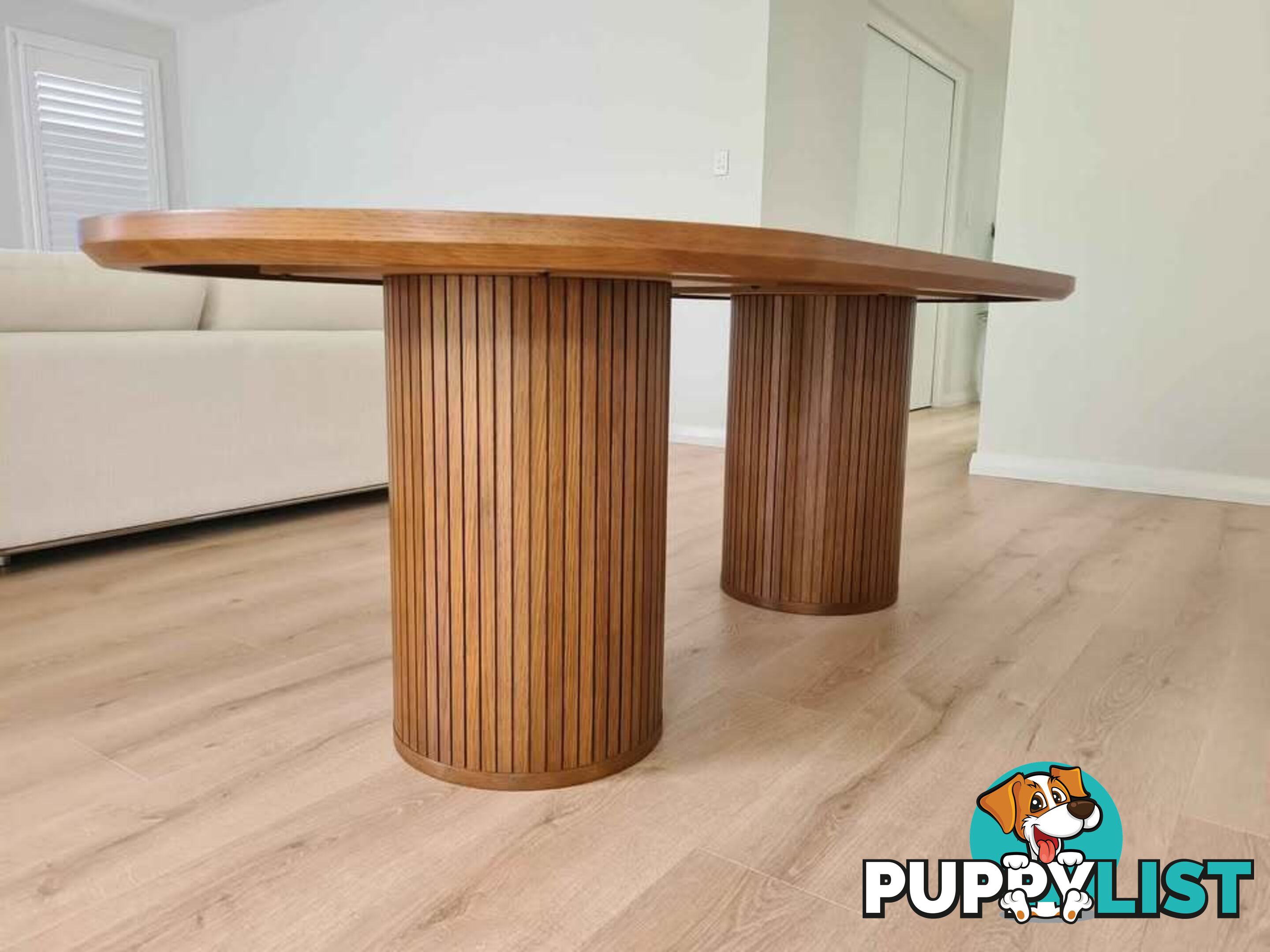 Castlery Harper Dining Table - Chestnut Colour