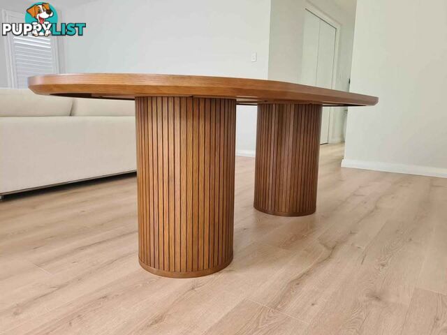 Castlery Harper Dining Table - Chestnut Colour