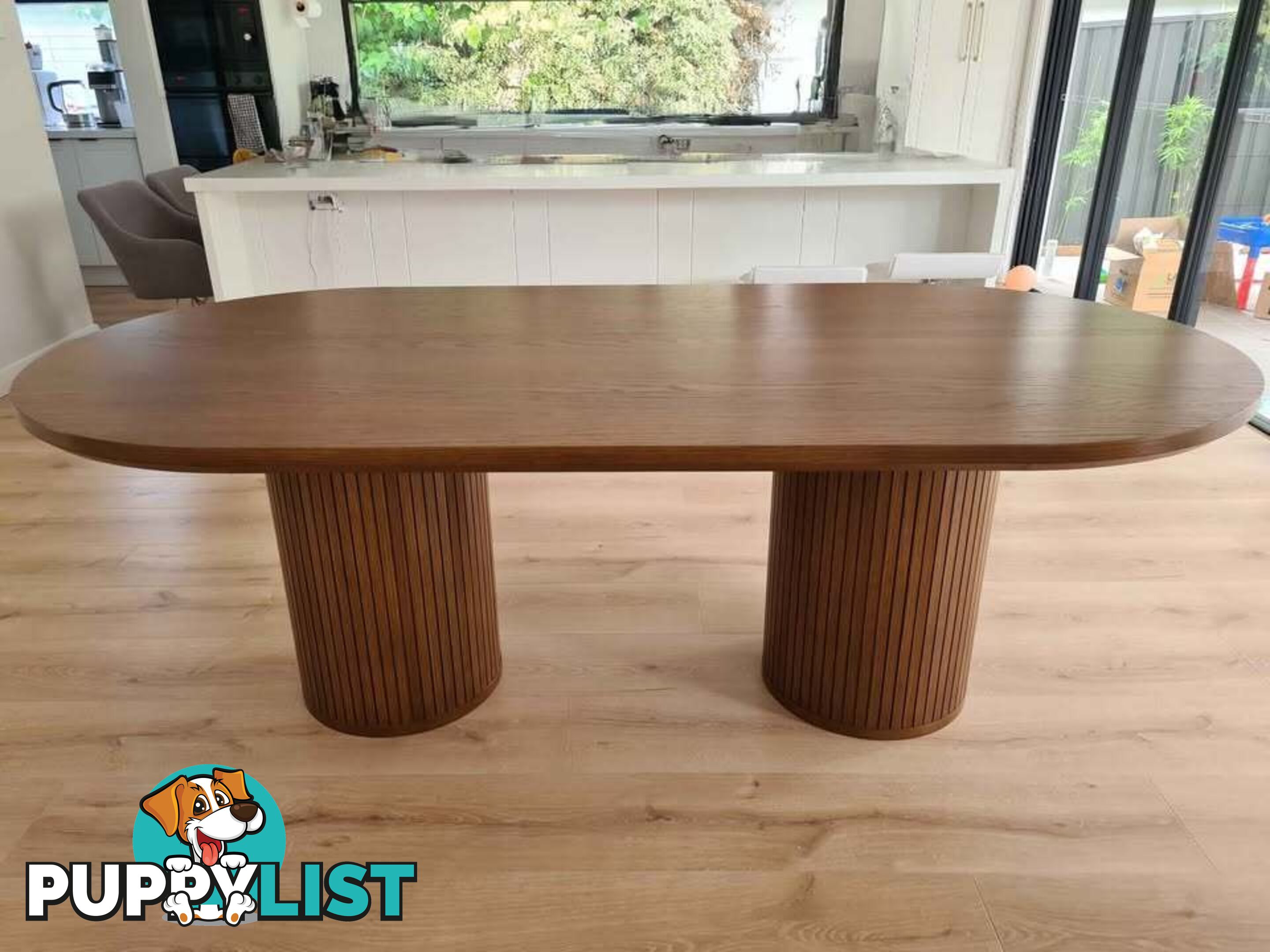 Castlery Harper Dining Table - Chestnut Colour