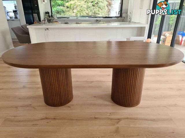 Castlery Harper Dining Table - Chestnut Colour