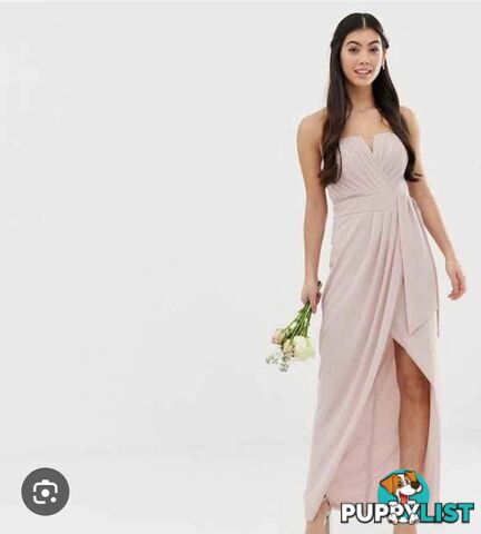 BRAND NEW 15X ASOS Bridesmaid Dresses in pink / BLUSH - sizes 8 and 10 (worth over $600+)