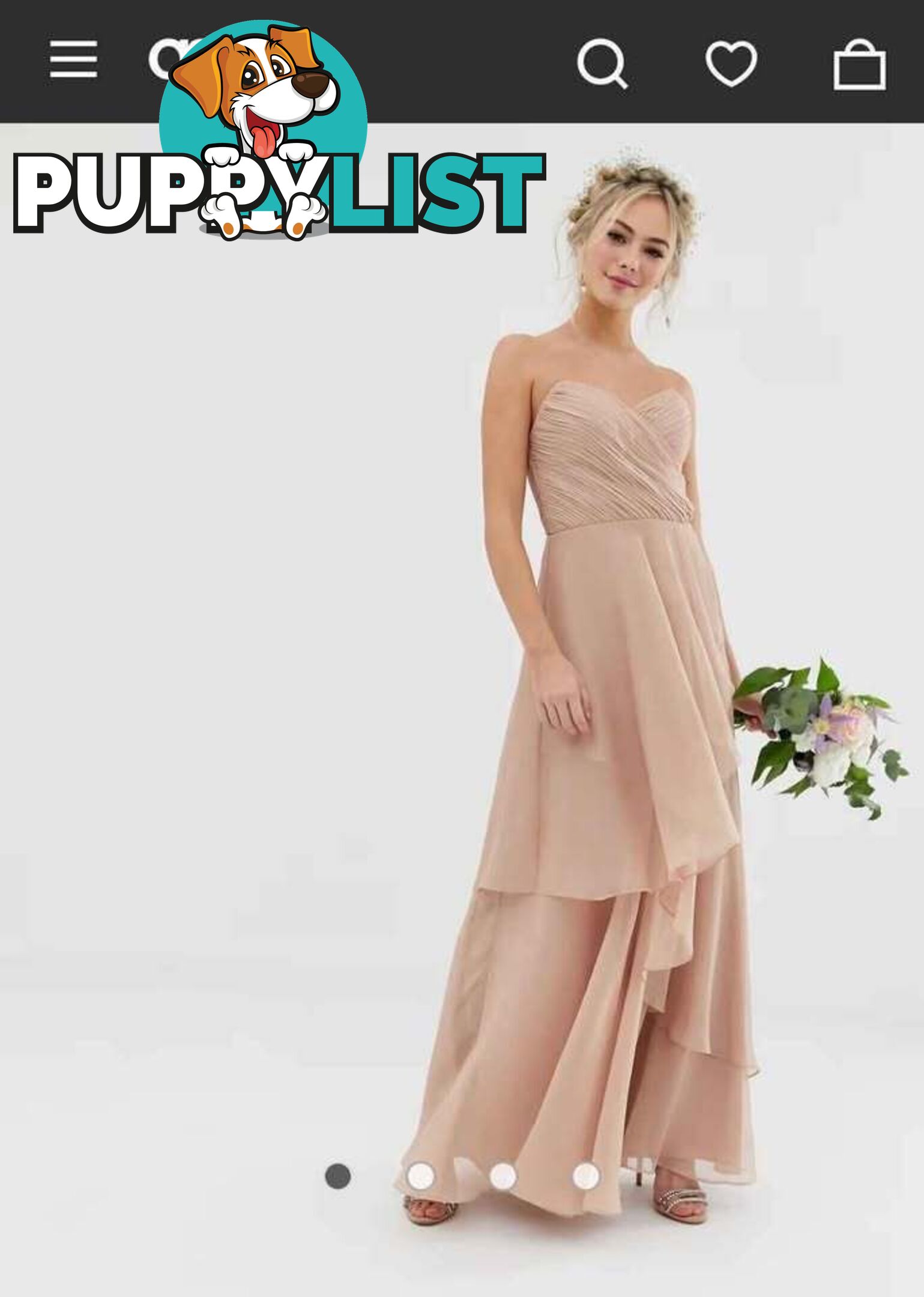 BRAND NEW 15X ASOS Bridesmaid Dresses in pink / BLUSH - sizes 8 and 10 (worth over $600+)