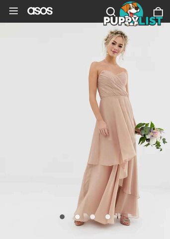 BRAND NEW 15X ASOS Bridesmaid Dresses in pink / BLUSH - sizes 8 and 10 (worth over $600+)