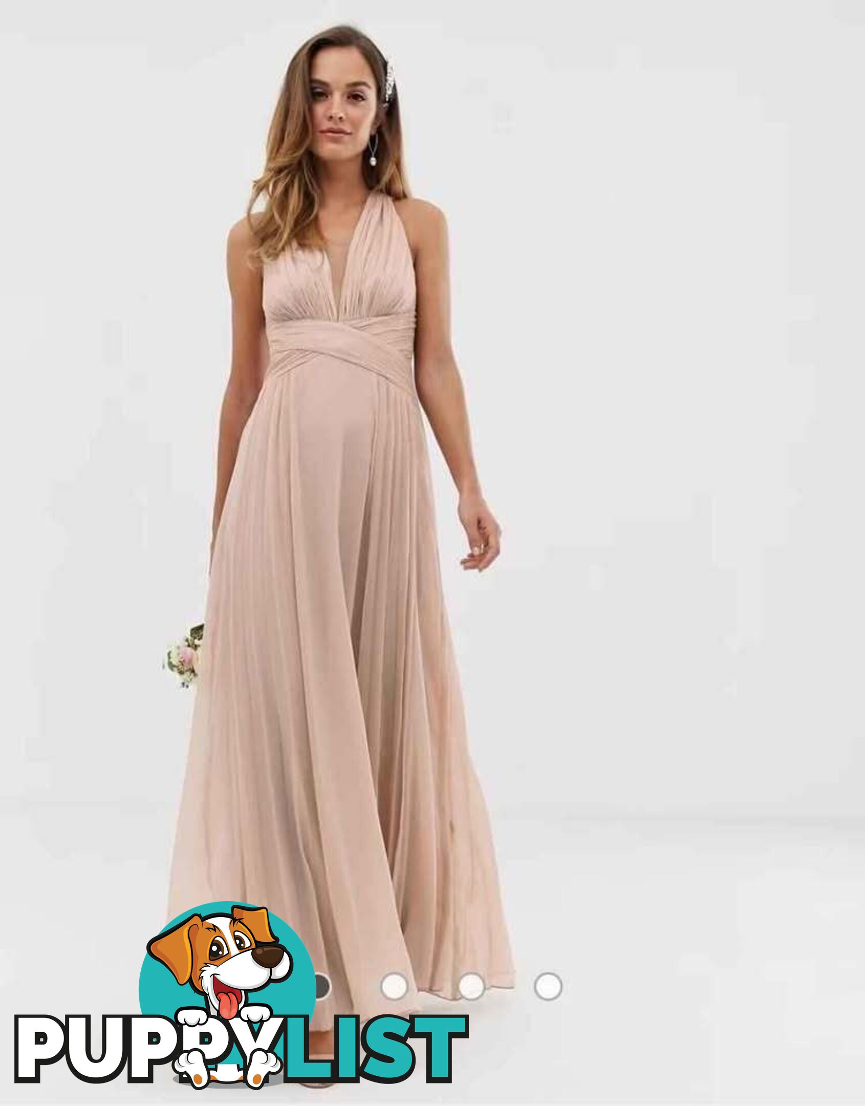 BRAND NEW 15X ASOS Bridesmaid Dresses in pink / BLUSH - sizes 8 and 10 (worth over $600+)