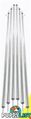 Tent Poles Galvanised 274cm