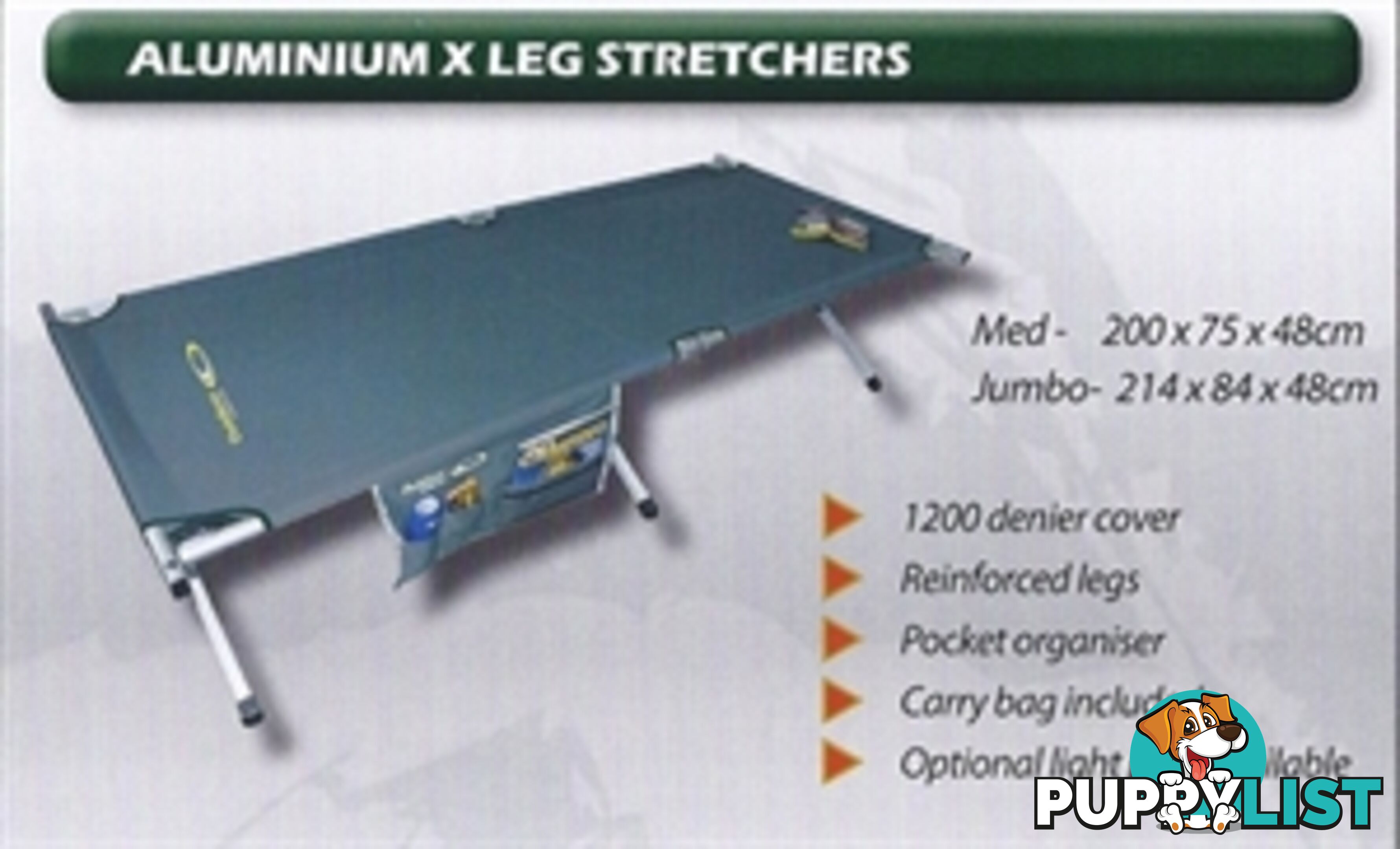 X - Leg Stretcher Alloy Medium