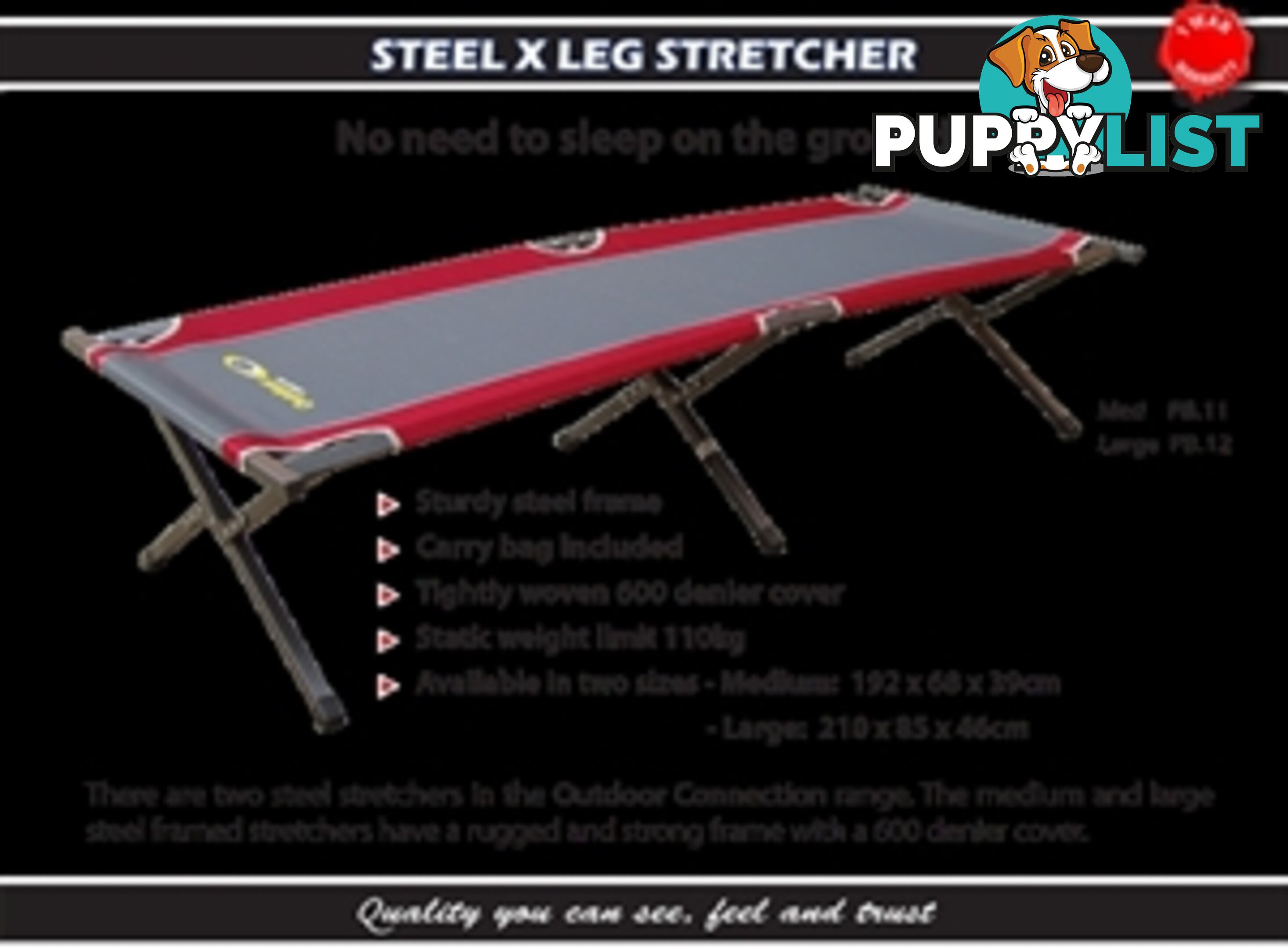 Stretcher Steel Frame