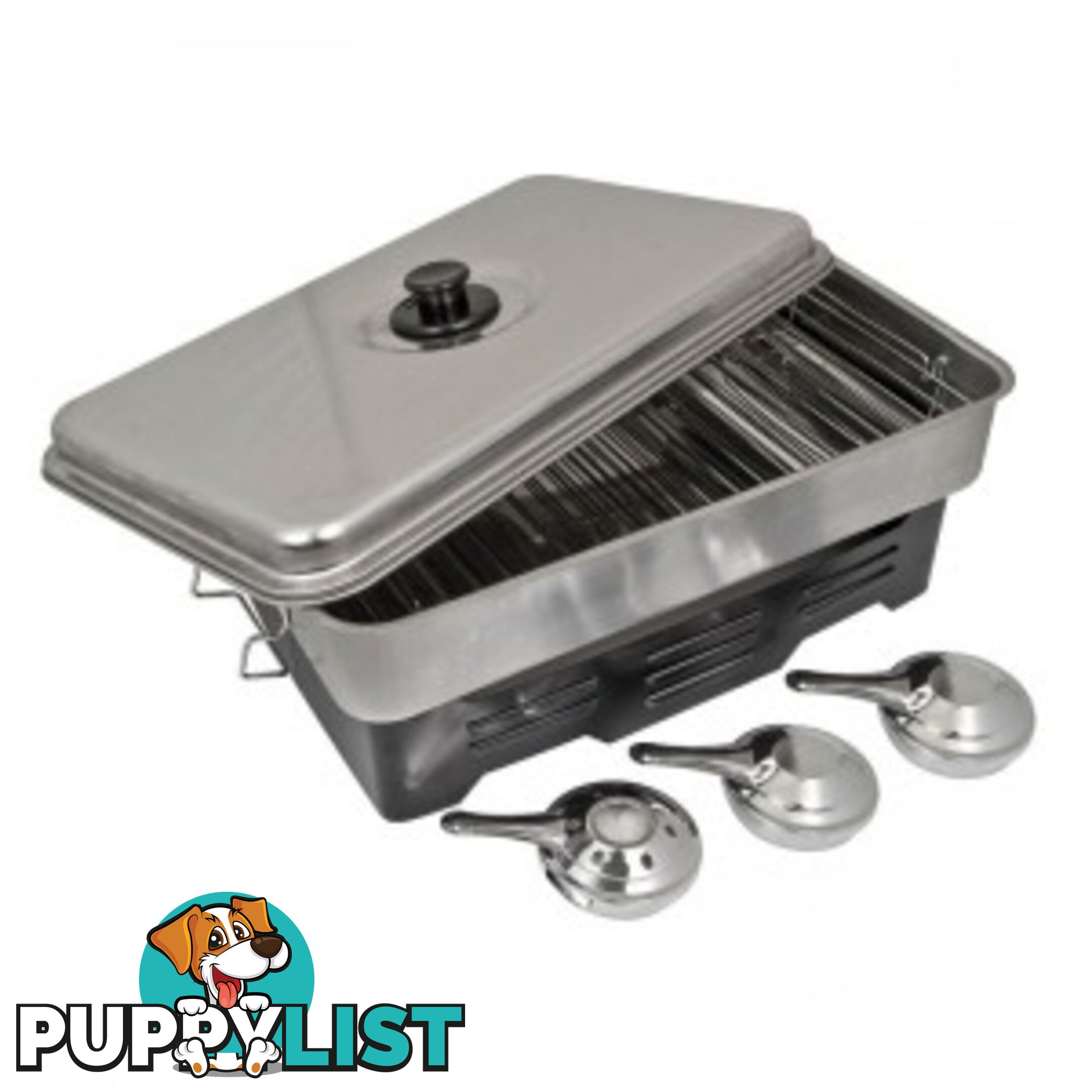 Fish Smoker 3 Burner