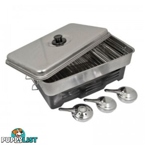 Fish Smoker 3 Burner