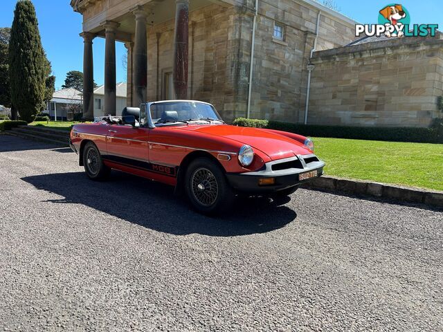 1977 MG B Limited Edition Convertible Manual