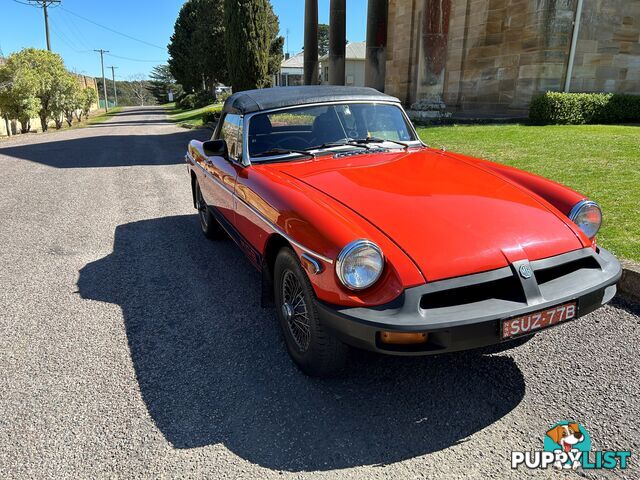 1977 MG B Limited Edition Convertible Manual