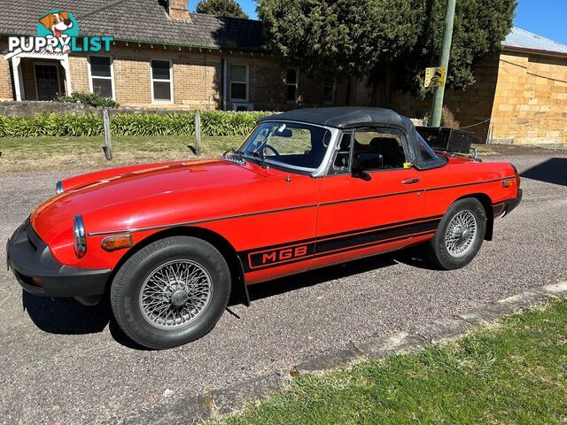 1977 MG B Limited Edition Convertible Manual