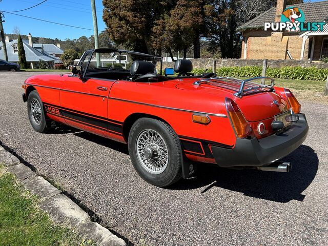 1977 MG B Limited Edition Convertible Manual